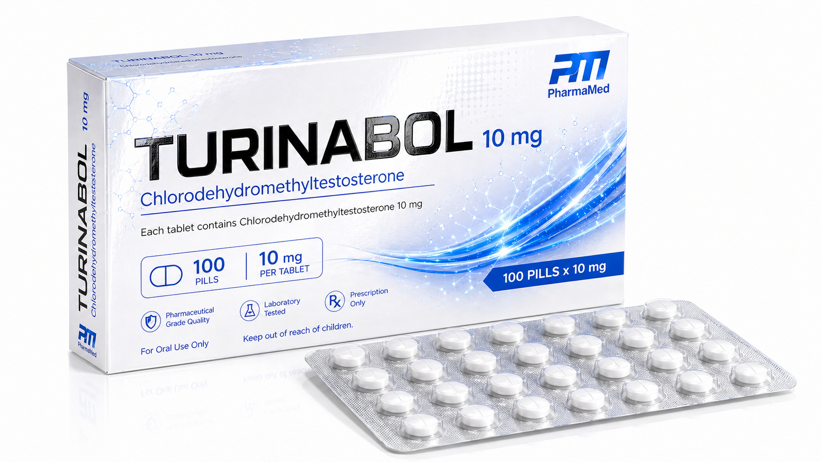 Turinabol 10 mg x 100 tab