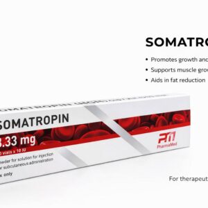 Somatropin HGH 3.33mg x 10 vials ( 100ui )